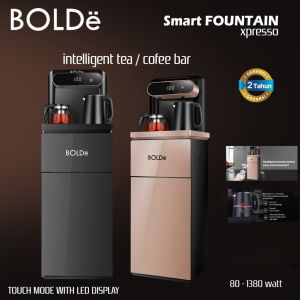 DISPENSER AIR GALON BAWAH BOLDE SMART DISPENSER EXPRESSO ( PANAS DINGIN HANGAT NORMAL ) DISPENSER DENGAN KOMPRESOR - DISPENSER BOLDE ORIGINAL - DISPENSER GALON BAWAH - D