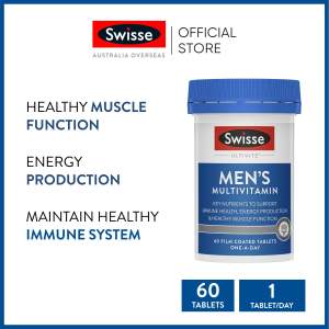 Swisse Ultivite Mens Multivitamin 60 Tablets (EXP:02 2028)