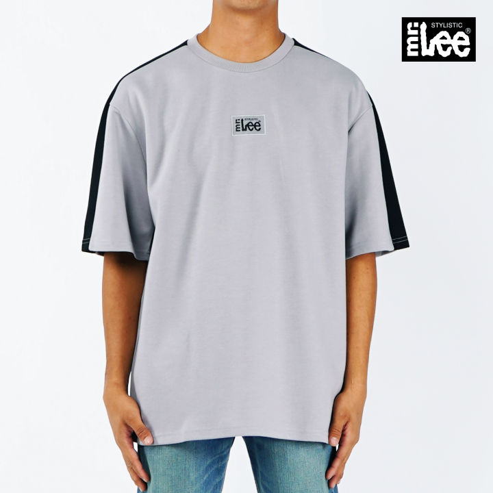 Stylistic Mr. Lee Men's Basic Round Neck Tees for Men Trendy Fashion