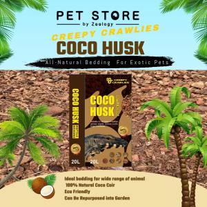 Reptile Bedding Creepy crawlies All Natural Coarse Grade 20L snake bearded dragon tortoise