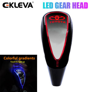 EKLEVA Phụ Kiện Đầu Cần Số Led Thích Hợp Cho Xe Toyota Camry Corolla Tay Nắm Cần Gạt Cần Số Xe Hơi Dành Cho RAV4 Sienna