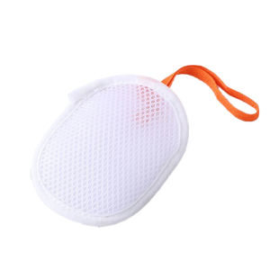 Pelise Double-Sided Soap Foaming Net Bag Mesh Bubble Maker for Face & Body Exfoliating Bath & Shower