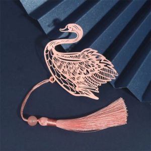 Sacesr Leaf Birthday Gift TeachersDay Gift Metal Reading Bookmark Book Paginator Book Page Marker Hollowed Leaf Flower Bookmark B3K9H