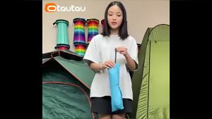 Otatau small portable inflatable chair outdoor camping Ottoman stool beach pool floats lounger sofa furniture s kids SF108