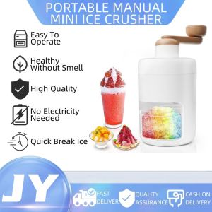 Portable Mini Manual Ice Crusher Hand Crank Manual Ice Breaker Household Razor Crusher