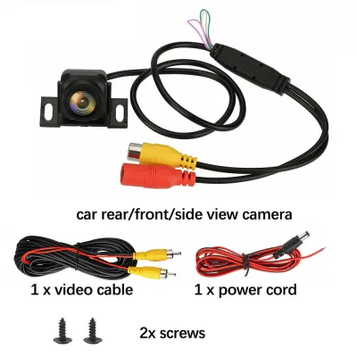Car rear view camera Reverse Camera High Definition AHD 170°Wide Angle Waterproof Camera NTSC AHD/CVBS TV System Front/Rear View Camera Car Reverse Camera HD Camera