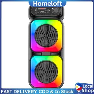 BT Karaoke Machine Support MIC/TF/USB/AUX Wireless Speaker with Microphone for Party Outdoor Travel Birthday Gift