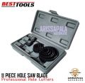 BESTTOOLS Hole Saw Mata Bor Pelubang Kayu Pcv Set 11 Kit Pcs Practical Tools For Wood Plastic clipboard. 