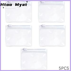 tantuoye ถุงใส่ยา5ชิ้นถุงซิปใช้ซ้ำได้ถุงยาใสปิดผนึกด้วยตนเองสำหรับจัดเก็บยาเวลาเดินทาง