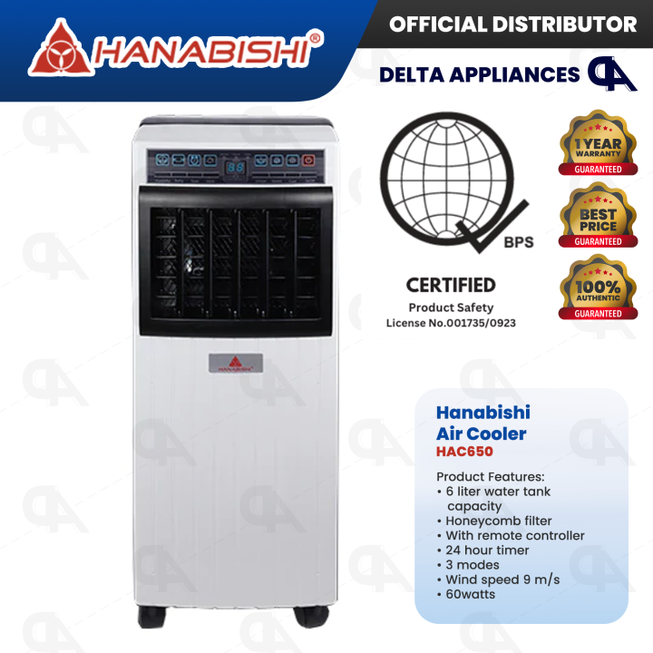 Hanabishi HAC 650 Air Cooler Arctic Air Cooler Price Cost Of Air