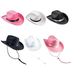 Vintage Fedora Hat Women Men Felt Ladies Cowboy Hats Party Solid Color Western Style Top Bonnet Mens Cosplay Hat