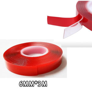 Double Side Tape 3M Heavy Duty Super Strong Double Sided Acrylic Foam Double Side Tape Car Home Office Transparent Double-Sided Tape Self Adhesive Waterproof 双面胶带