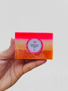 1 piece whitening bar soap  with coco berry kojic acid glutathione 120grams