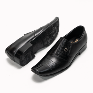 Sepatu Pantofel Kerja Pria Kulit Brand Lokal Fordza L-8011HT