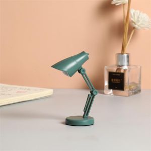 Mini Desk Lamp LED Korea/Lampu Meja LED Mini Model Lipat Dengan Klip Untuk Membaca Buku