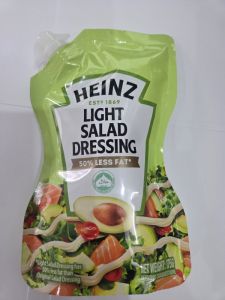 Sốt trộn Salad ít béo Heinz Light Salad Dressing 175g/gói