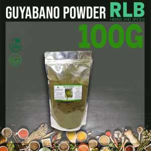 100 grams Organic Pure Natural Guyabano (Soursop) Powder Healthy Skin Antioxidants Cell Growth Guyabano Leaves Powder filled with Vitamins B1 and B2 and Magnesium Guyabano Herbal Tea No Sugar Added No Extenders Guyabano Juice All Natural Without Sugar