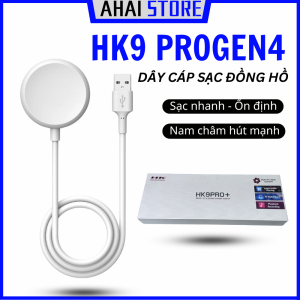 Cáp sạc đồng hồ HK9 PROGEN4 hít nam châm từ tính sạc nhanh ổn định không nóng máy