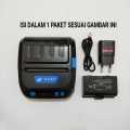 PRINTER THERMAL BLUETOOTH 80MM OTOMATIS CETAK RESI NOTA PENJUALAN BARCODE KASIR. 