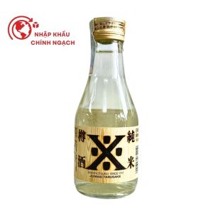 Rượu Sake Nhật Junmai Tarusake 14.5% 180ML