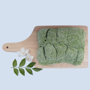 บะหมี่หยกไล้กี่เส้นเล็ก(ห่อใหญ่ 1 กิโล) มี20ก้อน/ห่อ  ปลอดภัยไม่มีสารกันบูด