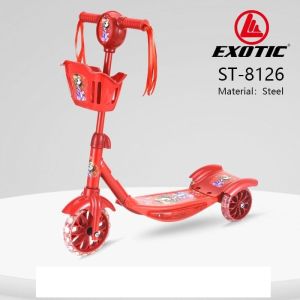 COD SKUTER ANAK SCOOTER INJAK ANAK EXOTIC ST-8126 GRATIS PAKING BUBLE WRAB
