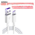 Cáp sạc tốc độ cao với USB-A để Loại-C để sạc nhanh. 