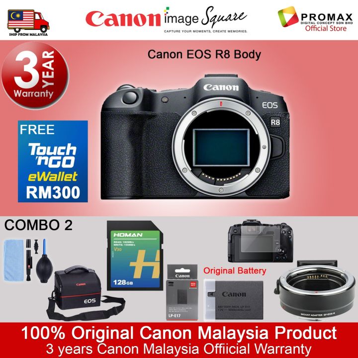 Canon EOS R8 Body R8 RF 24-50mm IS STM Mirrorless