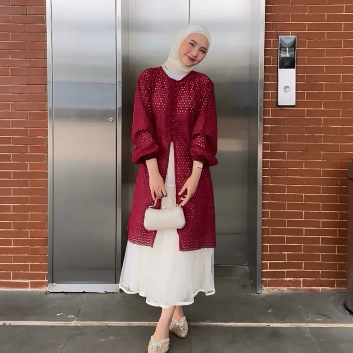 Zaline%20Embroidery%20Tunic%20Dress%20/%20Formee%20Outfit%20/%20Dress%20Katun%20Bordir%20/%20Tunik%20Lebaran%20/%20Dress%20Lebaran%20-%20Image%203