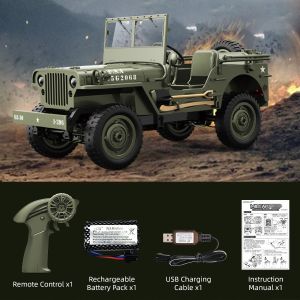 JJRC C8815 JEEP WILLYS military rc car crawler off-road full propo RTR