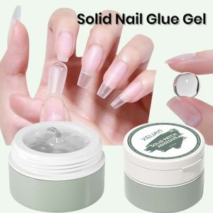 Super Strong Solid Nail Glue Gel Adhesive Glue For Nails 3D Sculpture Solid Gel For Nail Strengthen