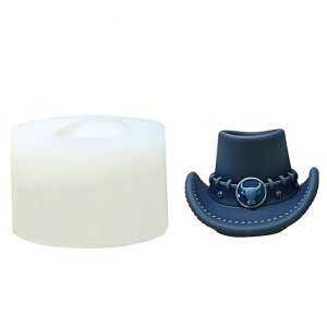 Multiple Use Cowboy Hat Silicone Craft Mould Sturdy Safe Materials Soap Making Supplies
