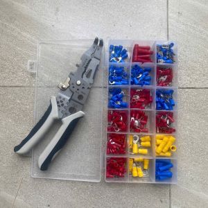 Bộ Kìm bấm Cos Đa Năng 20 Trong 1 kèm 300 đầu cos thông dụng tiện lợi cho sửa chữa điện dân dụng