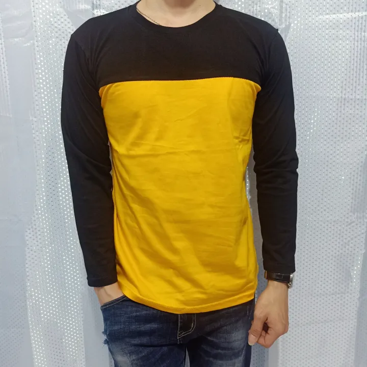 Kaos%20polos%20reglan%20KOMBINASI%20KUNING-HITAM%20Uk%20XXS(20)%20XS(20)%20S%20M%20L%20XL%20XXL%20-%20Image%205