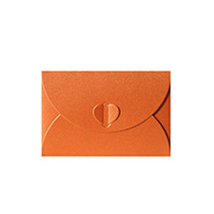 FUTUI Small Vintage Pearl Paper Wedding Invitation Color Envelope Gilt Envelope Envelopes