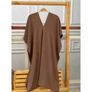 NAGITA Long Dress Square Crinkle Airflow Premium | Atasan Wanita Kekinian | Nagita Top Atasan