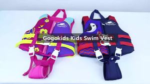 Malaysian stockGogokids Kids Life Jacket Swimming Vest  Kids Swimming Life Jacket Pelampung Baby for 8-35kg