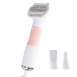 Professional 3-In-1 Pet  Dryer Quiet Dog Hair Dryers and Comb Brush Grooming  Cat Hair Comb  Fur Blower Low Noise Pet Products