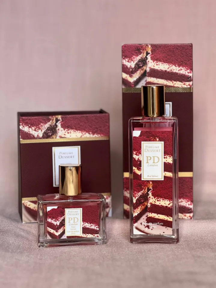 Perfume Dessert London RED VELVET GOURMAND 50 ml 100 ml Bottle