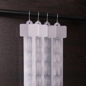 🔥Orfila Plastic Hanging Strips Store Hang Snacks Display Hanger Hooks Merchandising Clip Strips COD
