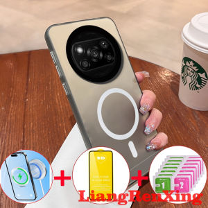 [4 in 1] with tempered glass case for Xiaomi Poco X3 Pro Poco X3 NFC Poco X3 phone case hard case TPU shockproof cover new design aesthetic wireless cymbs01