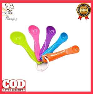 SENDOK TAKAR Set 5in1 / Sendok Ukur Bumbu Dapur Sendok Takaran MPASI Bayi (Measuring Spoon