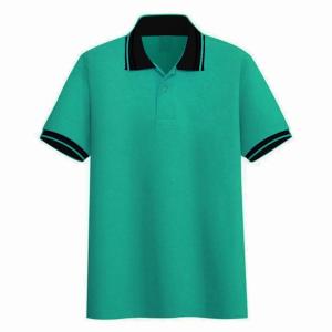 Noveli wear - Kaos polo shirt pria polos Putih kerah kombinasi / kaos kerah seragam pria