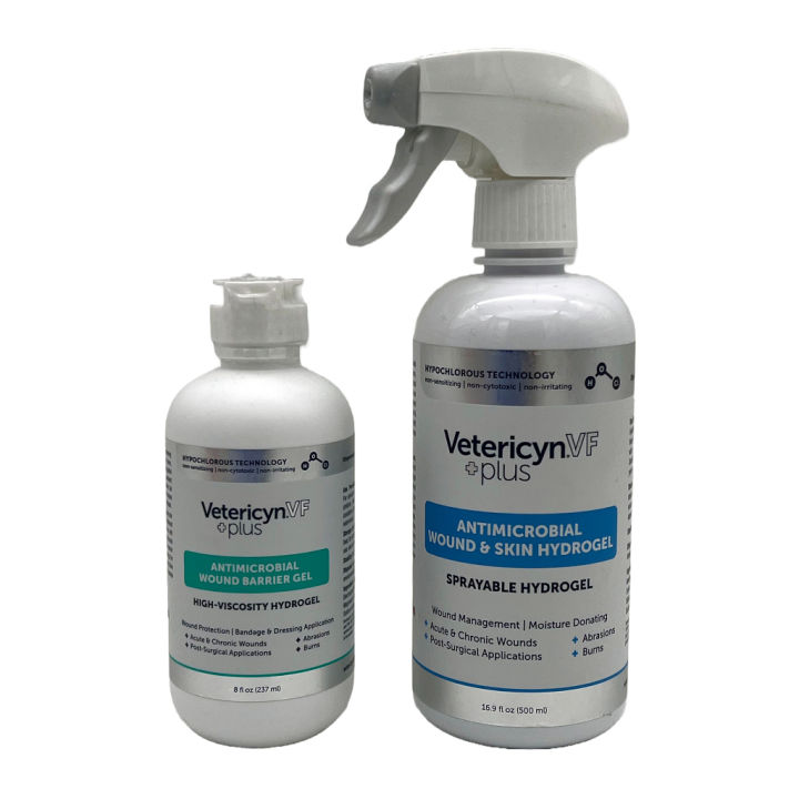 【Hot sales】Vetericyn VF Plus Antimicrobial BARRIER GEL / HYDROGEL for Dogs & Cats  Wound Dressing