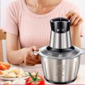 [Mới] máy xay thịt đa năng cối inox Mishio MK157 1.8L Công suất 300W- ,Máy xay đa năng ăn dặm cho bé Dung tích 2L, 4 Lưỡi dao bằng thép, Máy xay sinh tố, máy xay ăn, cối xay, máy xay tỏi ớt dặm( HÀNG CHÍNH HÃNG )  - Bảo Hành 1 năm. 