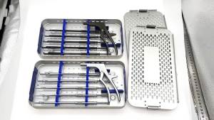 KITA Rotating Kerrison Rongeur set veterinary orthopedic instruments spinal neuro surgical instruments