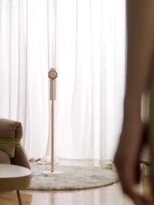 Pinshile Vertical Hair Dryer Negative Ion Hair Care Lazy Children Hair Dryer Care Hair Thermo Control High Speed Hairdryer Floor-standing Hands-free Gift