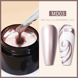 BORN PRETTY เจลทาเล็บ2 In 1ขนาด5มล. ติดทนนานเจลทาเล็บ UV LED เคลือบเงา UV เจล