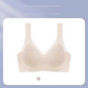 Miss Candy Summer Ultra-Thin Ice Silk Push Up Bra Plus Size Seamless Wireless Bralette Sports Bra