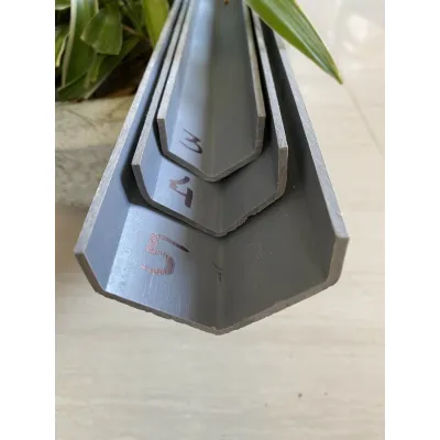 Bộ 3 Cái Phào Chỉ Tam Giác 3cm 4cm và 5cm Được Làm Từ Ống Nhựa PVC Siêu Bền Dùng Kéo Chỉ Nước Hoặc Trang Trí